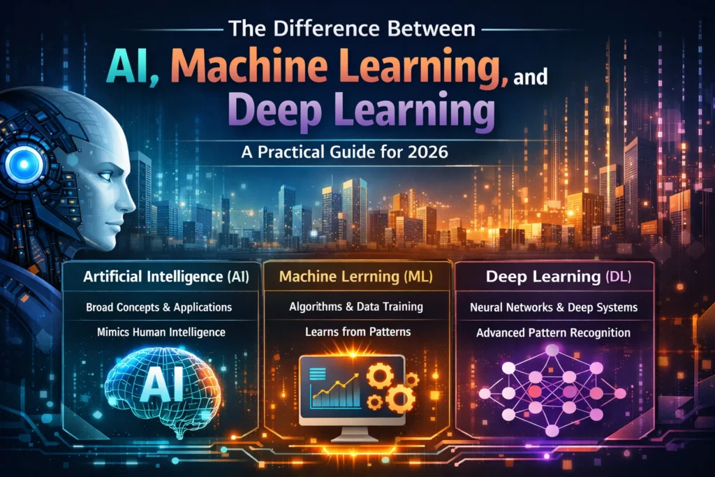 The Difference Between AI